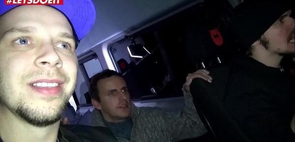  LETSDOEIT - German BBW Picked Up And Fucked In The Sex Bus